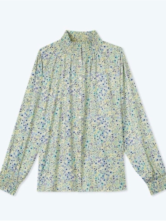 summersalt Tops - Summersalt Silky Floral Blouse